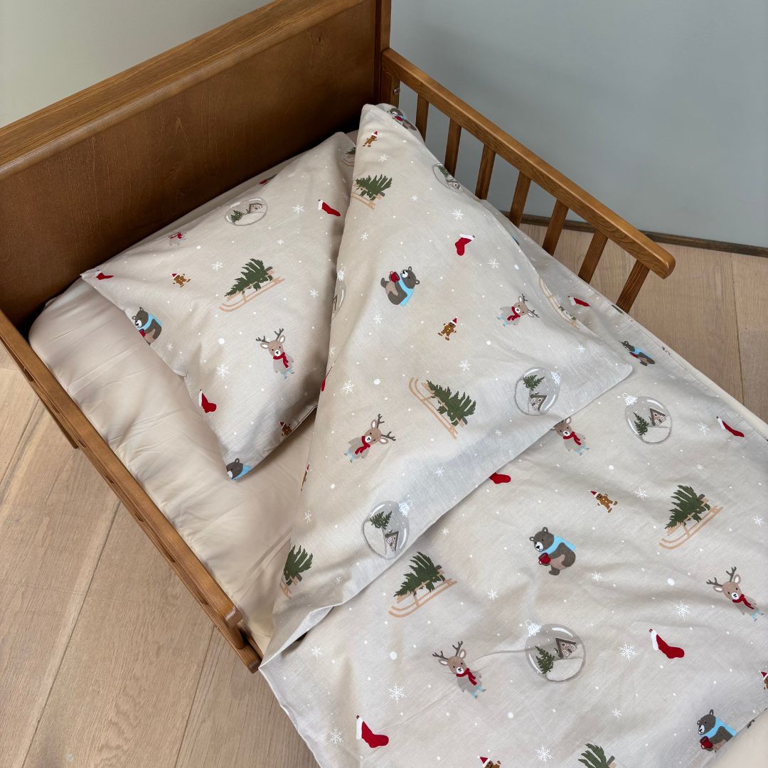 nuuroo By Mats - Baby sengetøj Lagen Cozy Christmas
