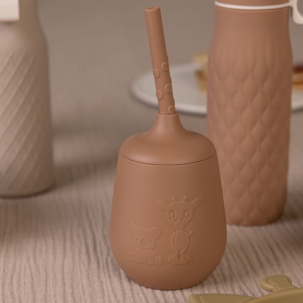 nuuroo Dian silikone servise sæt 3 pak Spisesæt Chocolate malt