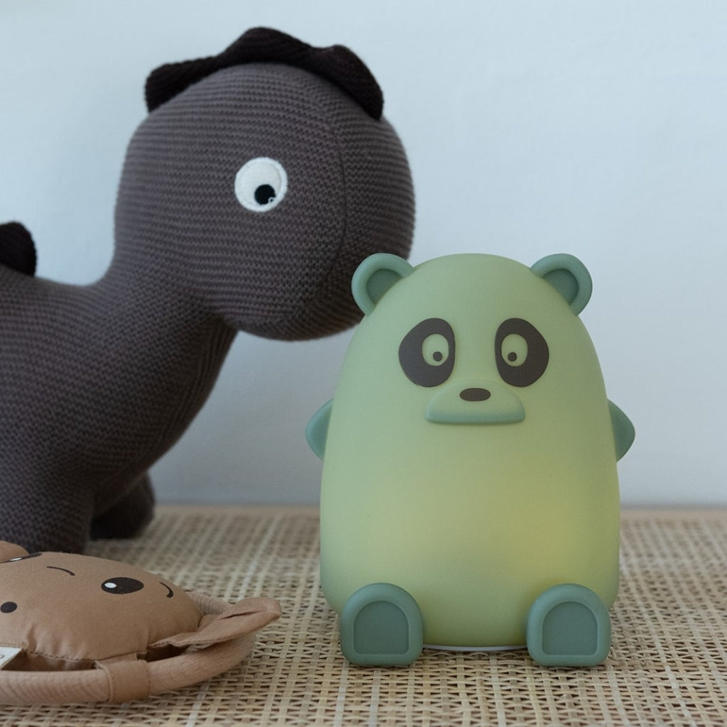 nuuroo Ella silikone natlampe Lampe Dusty green