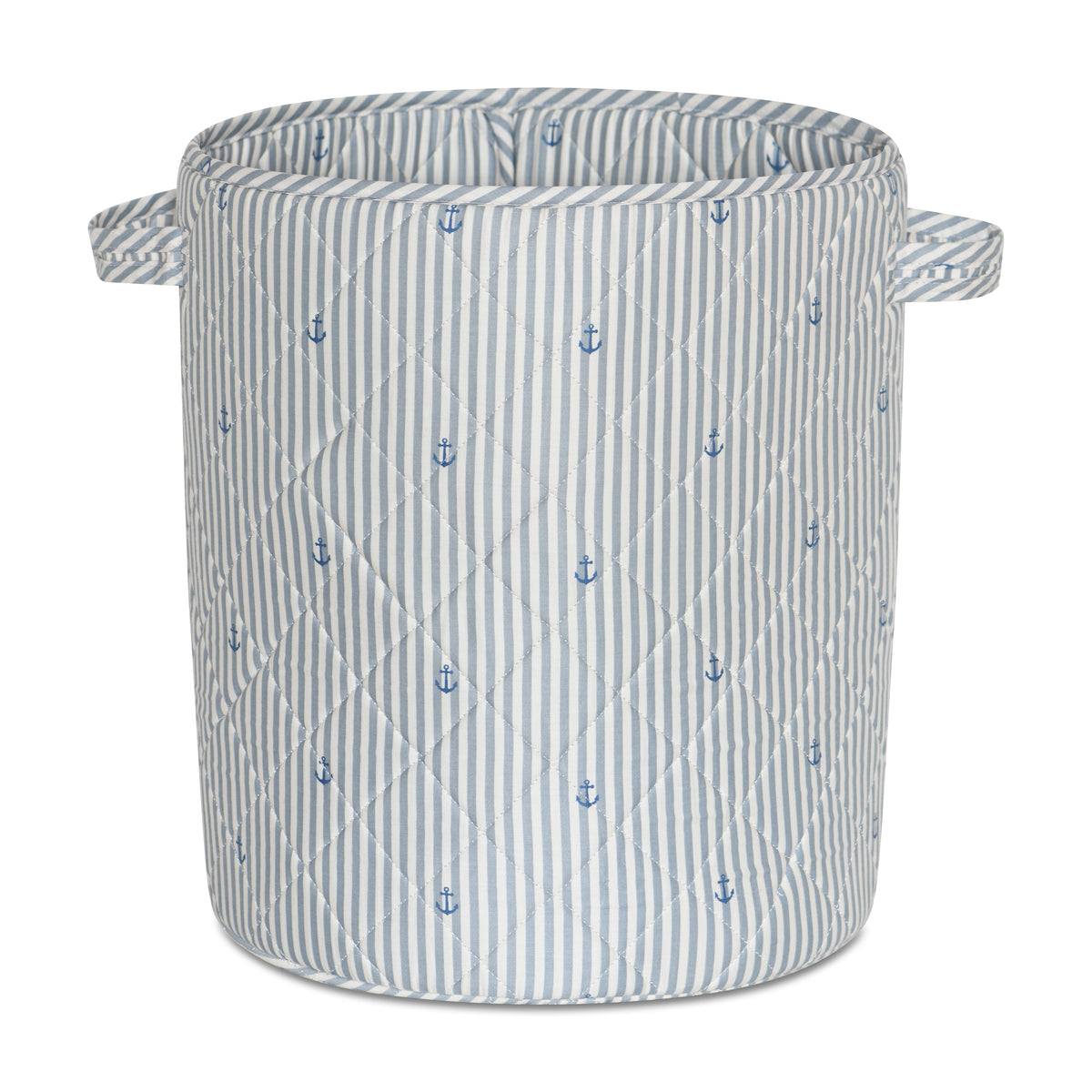 nuuroo Moe quilted opbevaringskurv - stor Storage bag Stripe anchor
