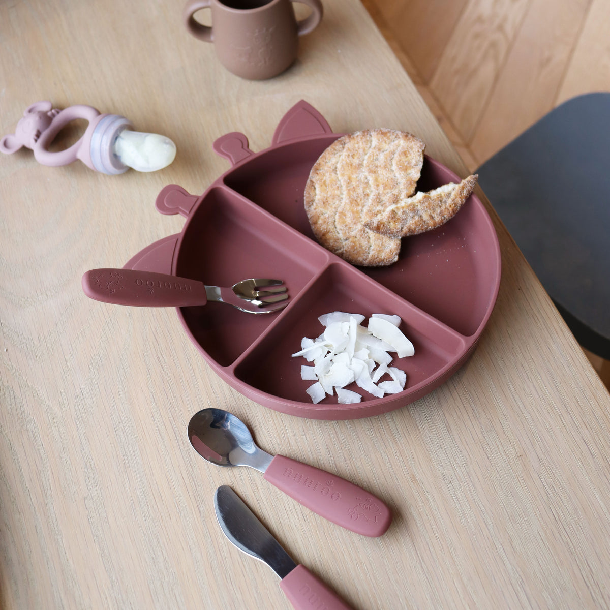 nuuroo Theodor skeer - 3 pak Cutlery Mahogany