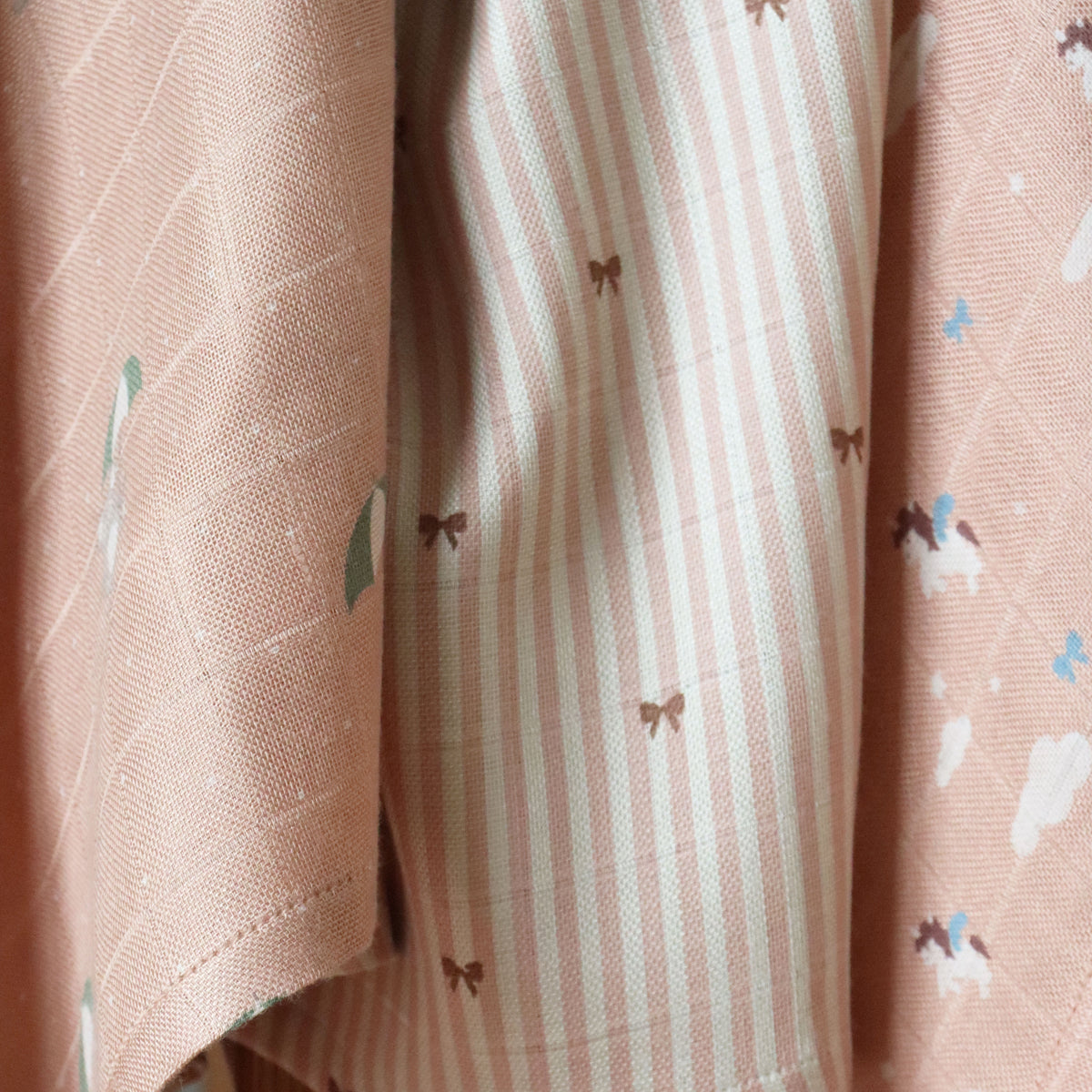 nuuroo Valentin bambus svøb Svøb Stripe bow