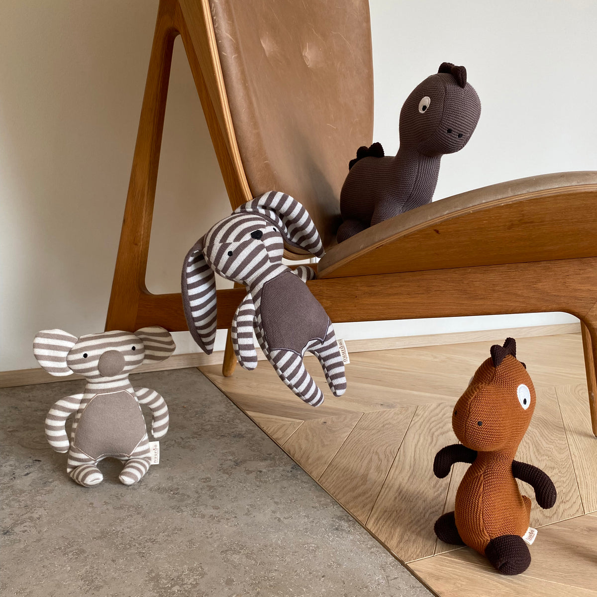 nuuroo Andrea teddybear Bamse Caramel Café