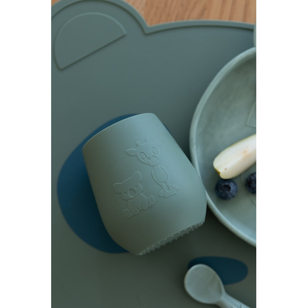 nuuroo Abel silikone kop 2-pak Kop Dusty green