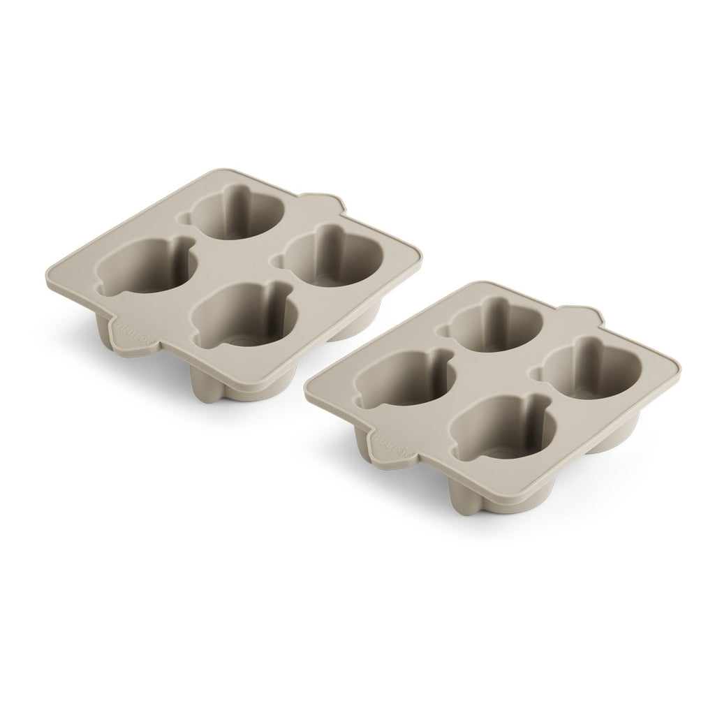 nuuroo Anan silikone bageform - 2 stk.  Cobblestone