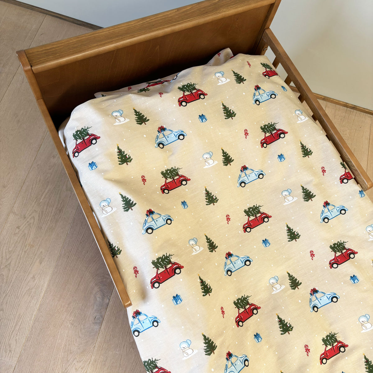 nuuroo By Mats - Baby sengetøj Lagen Christmas Drive
