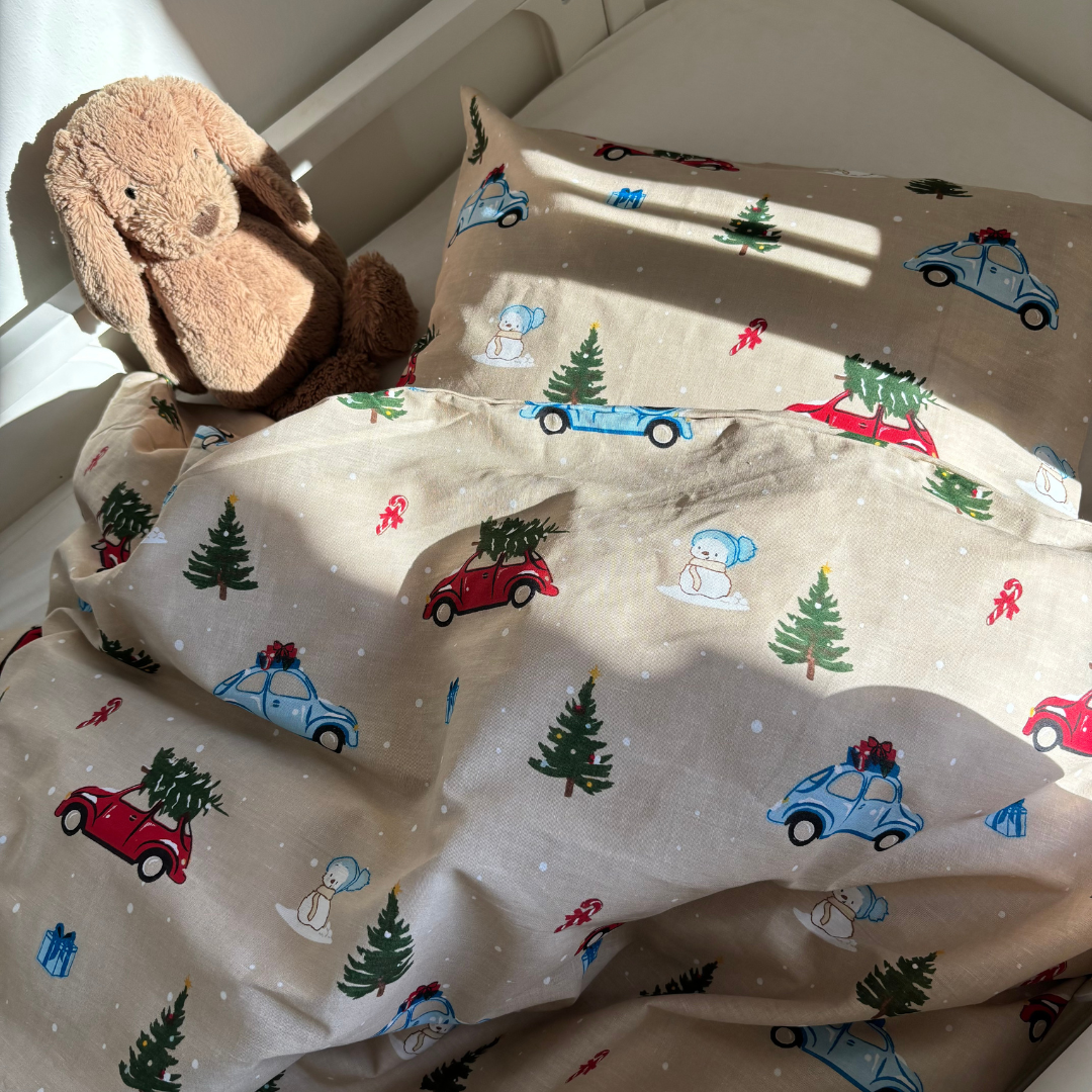 nuuroo By Mats - Baby sengetøj Lagen Christmas Drive