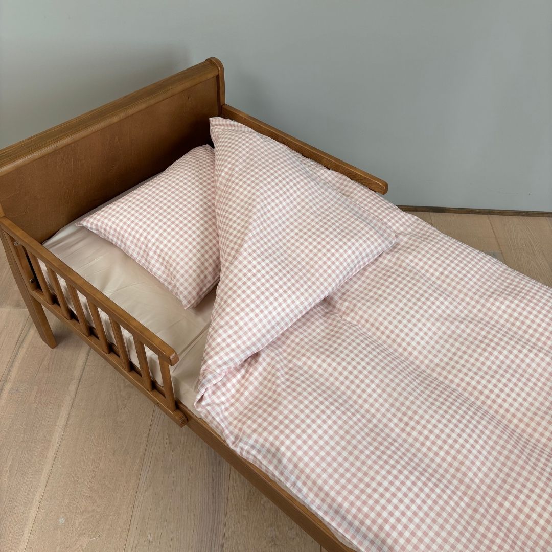 nuuroo By Mats - Junior sengetøj Lagen Blush Check