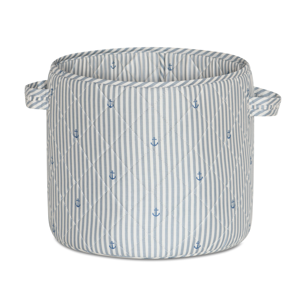 nuuroo Hunter quilted opbevaringskurv - medium Storage bag Stripe anchor