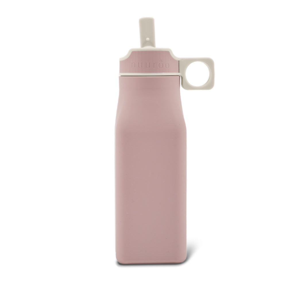nuuroo Lindi silikone drikkedunk - 450 ml Drinking bottle Woodrose
